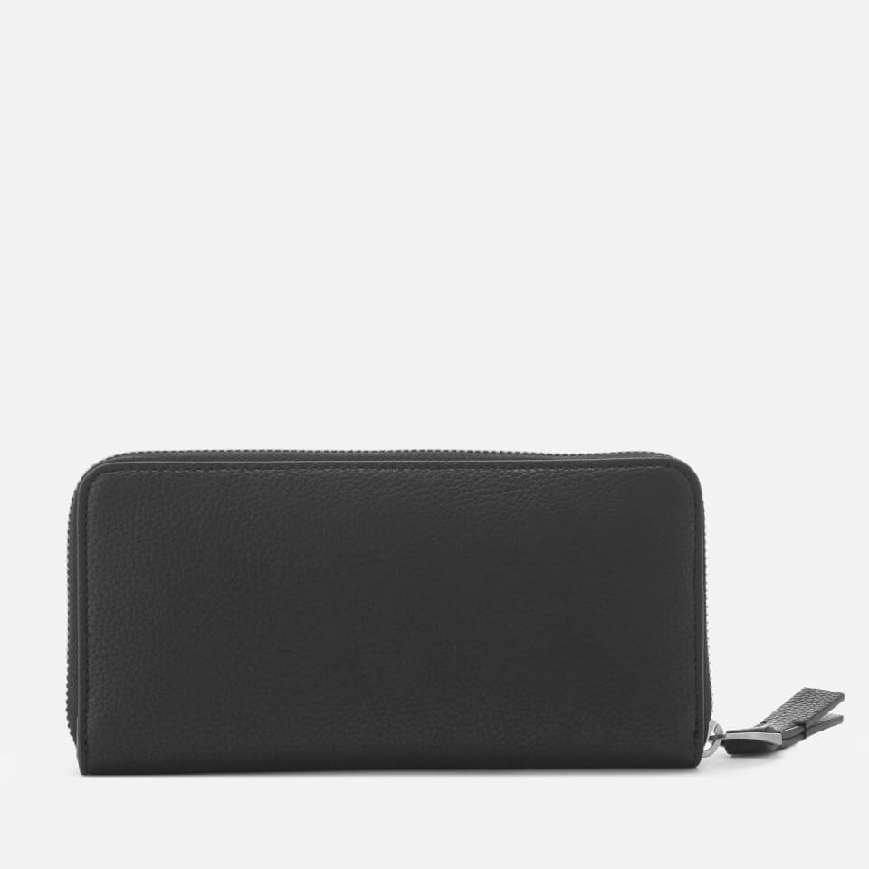 Calvin Klein Women's Edge Large Zip Around Purse - Black