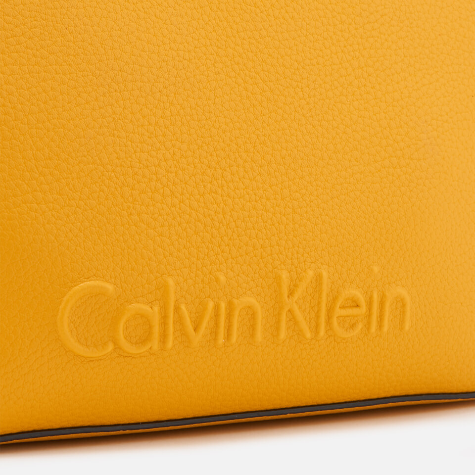 Calvin Klein Women's Edge Cosmetic Pouch - Sunflower