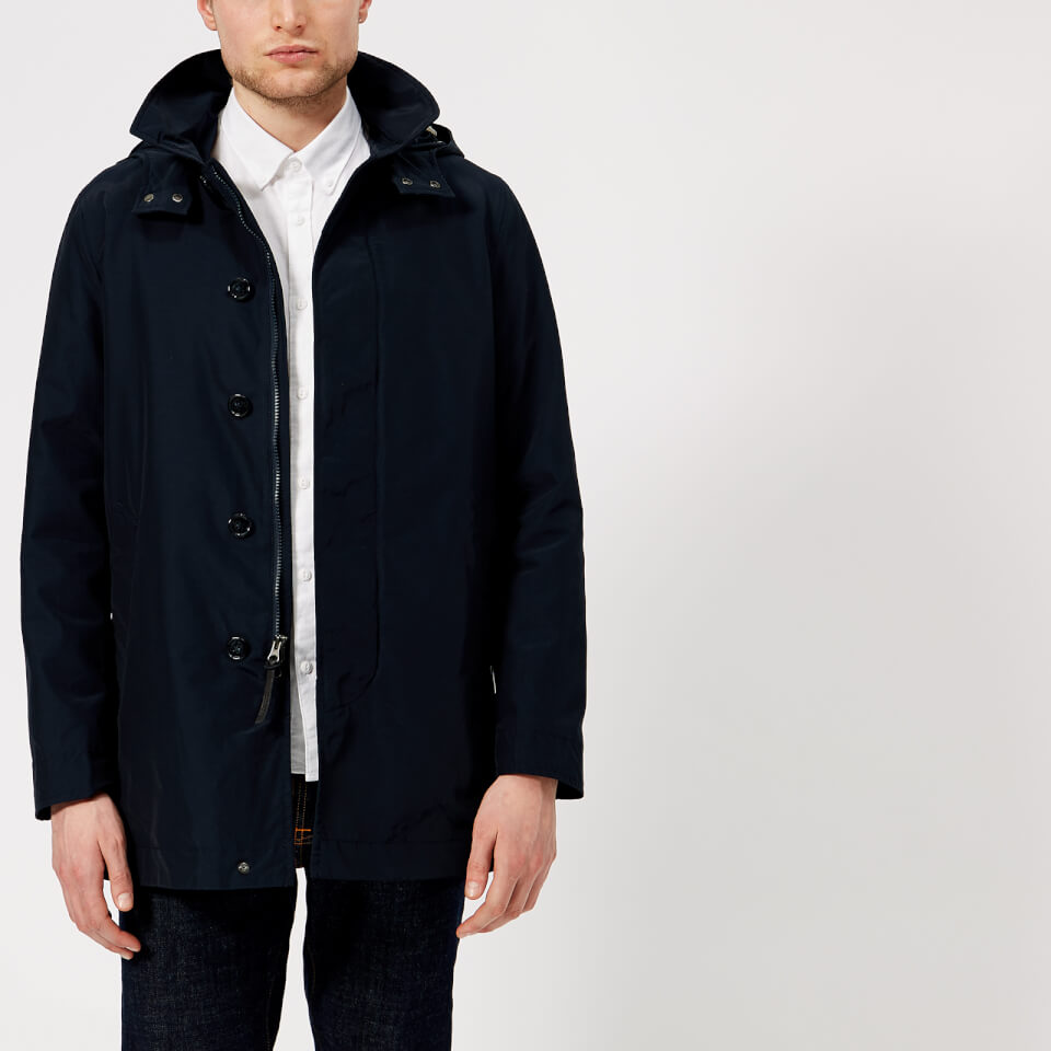 Woolrich Men s Brady Coat Melton Blue Coggles