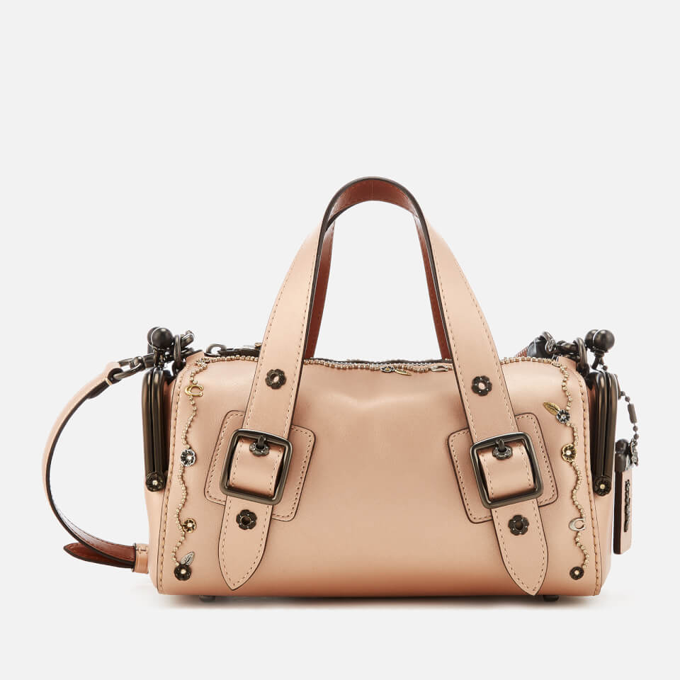 Coach 1941 Women's Mailbox Bag - 24 Metallic Pink Gold