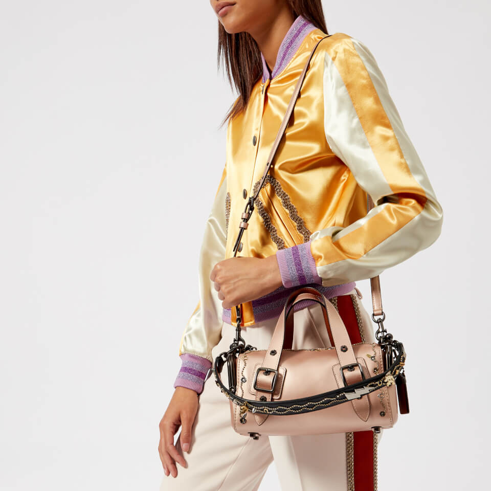 Coach 1941 Women's Mailbox Bag - 24 Metallic Pink Gold