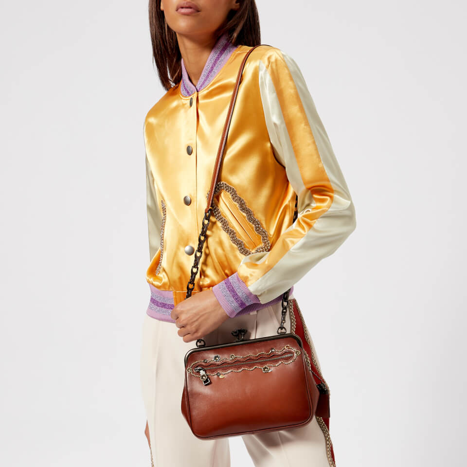 Coach 1941 Women's Kisslock Cross Body Bag - 1941 Saddle