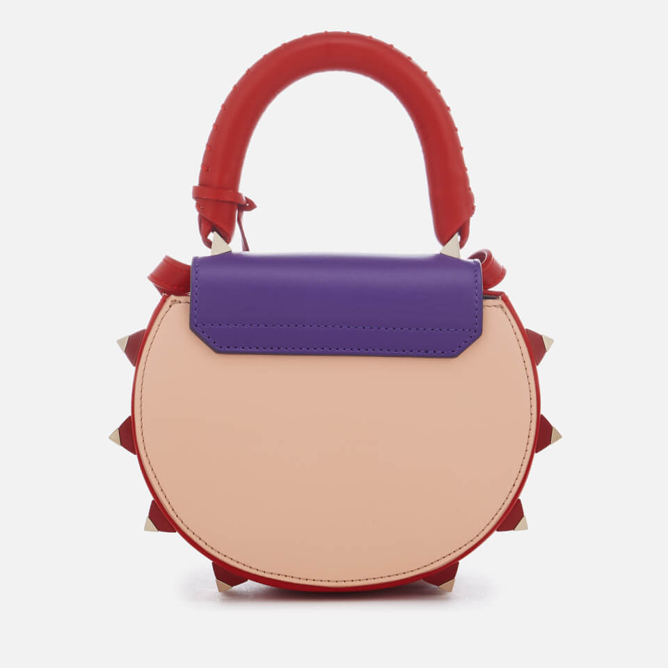 SALAR Women's Mimi Multi Bag - Purple Peach Red