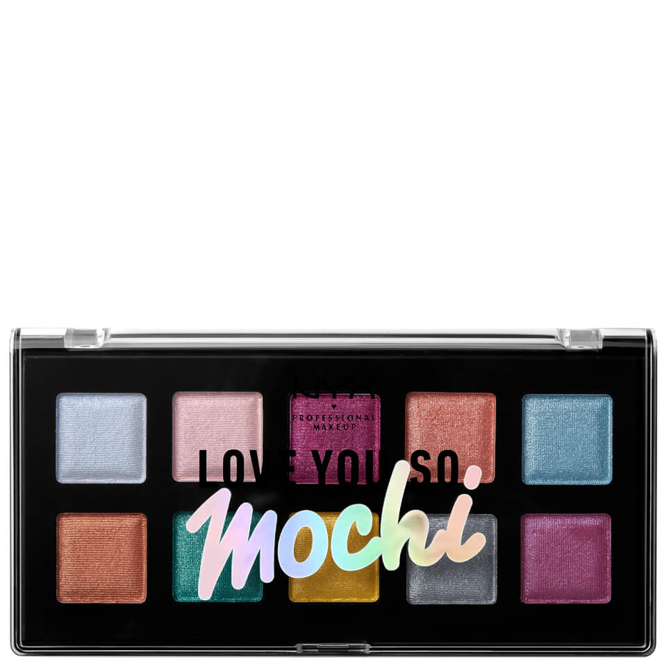 NYX Professional Makeup Love You So Mochi Eyeshadow Palette - Electric Pastels