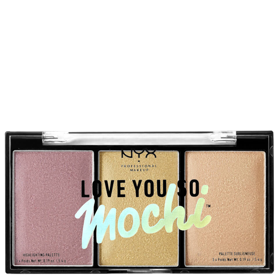 NYX Professional Makeup Love You So Mochi Highlighter Palette - Lit Life