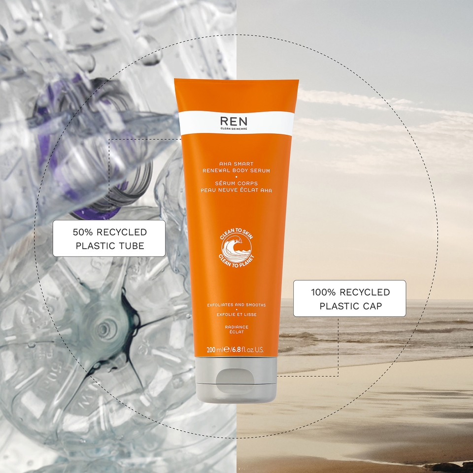 REN Clean Skincare AHA Smart Renewal Body Serum 200ml