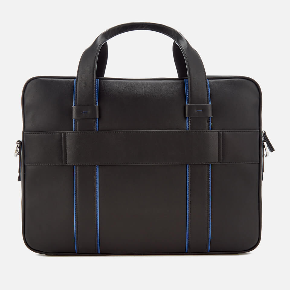 Tommy Hilfiger Men's Pop Stripe Computer Bag - Black/Sodalite Blue