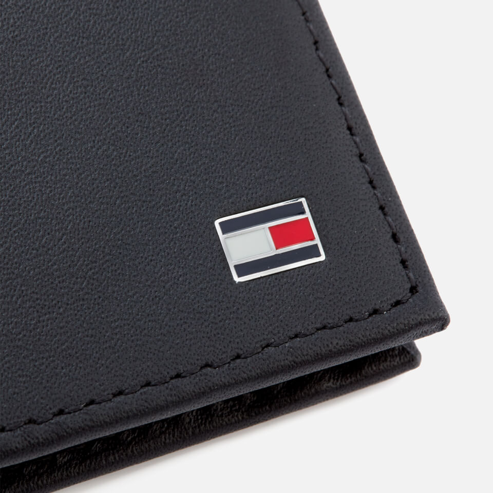 Tommy Hilfiger Men's Eton Credit Card Flap and Coin Wallet - Black