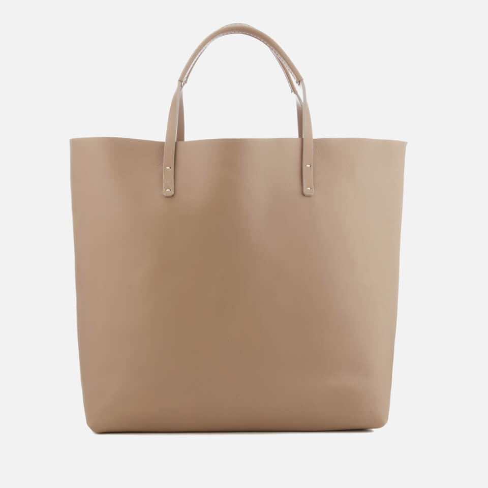 Vivienne Westwood Women's Made in Kenya Leather Shopper Bag - Beige