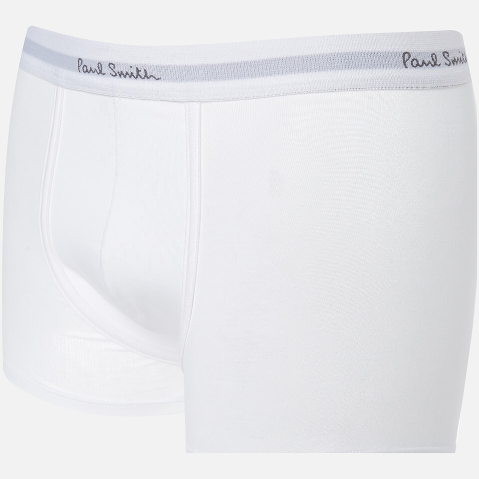 Paul Smith Accessories Men's Three Pack Trunk Boxer Shorts - White
