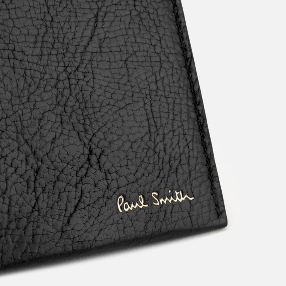 Paul Smith Accessories Men's Leather Card Holder - Black