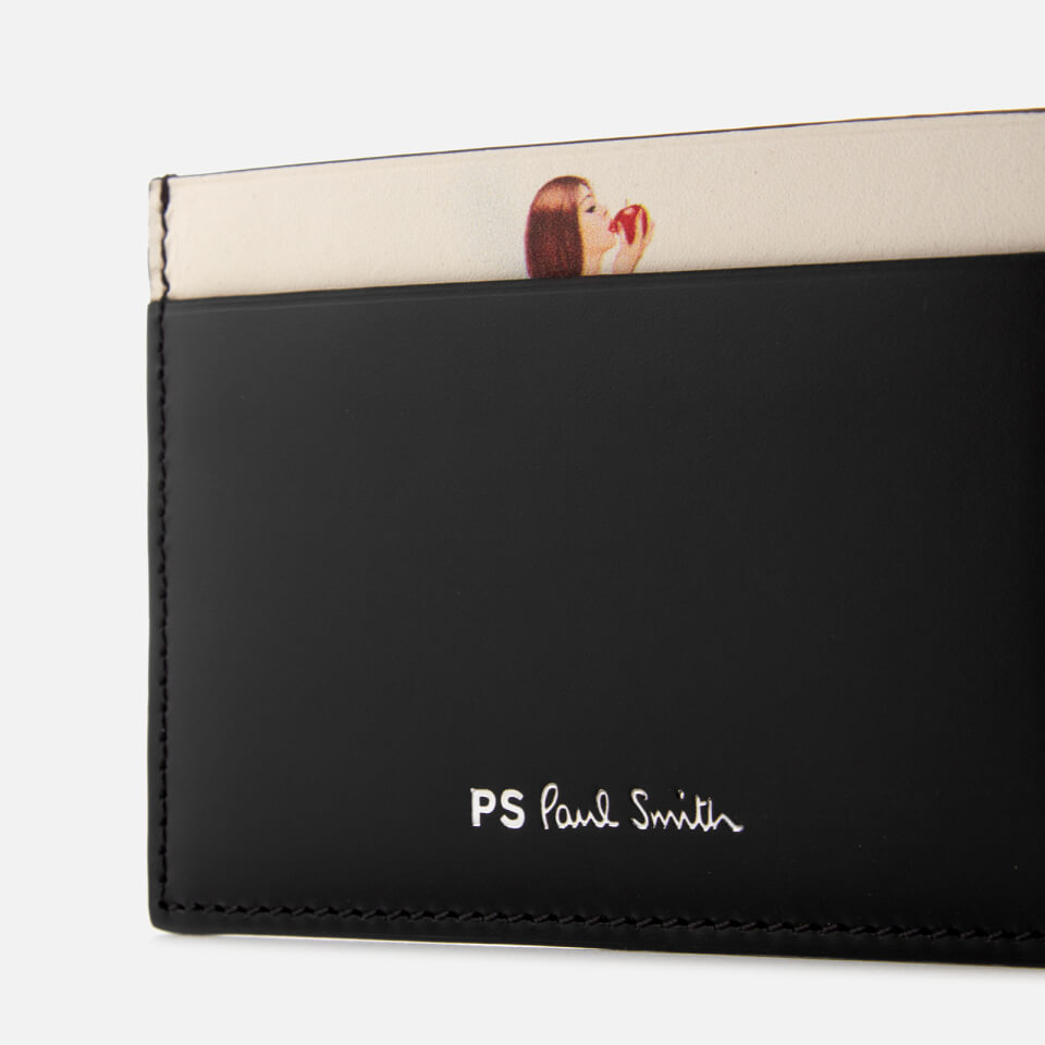 Paul Smith Accessories Men's Naked Lady Credit Card Case - Black