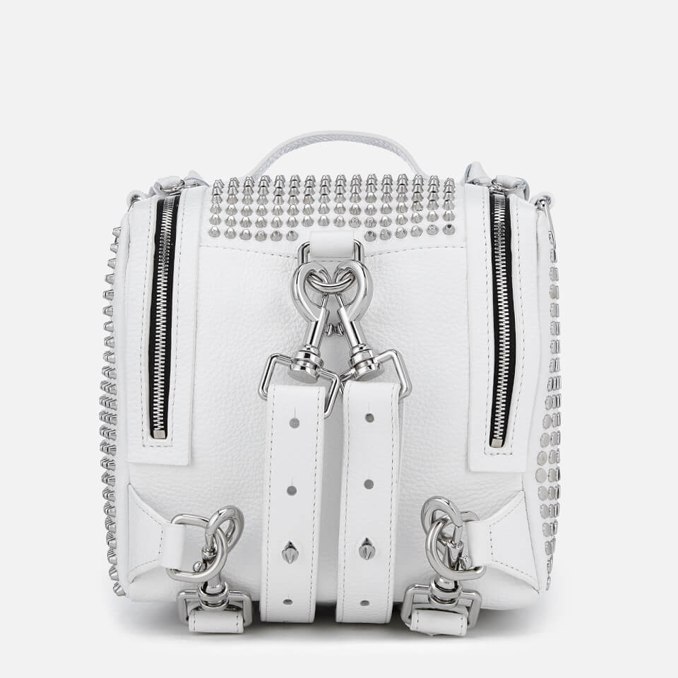 McQ Alexander McQueen Women's Mini Convertible Box Bag - White