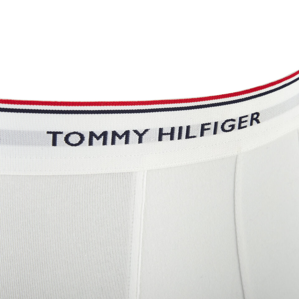 Tommy Hilfiger Men's 3 Pack Trunk Boxer Shorts - White/Black/Peacoat