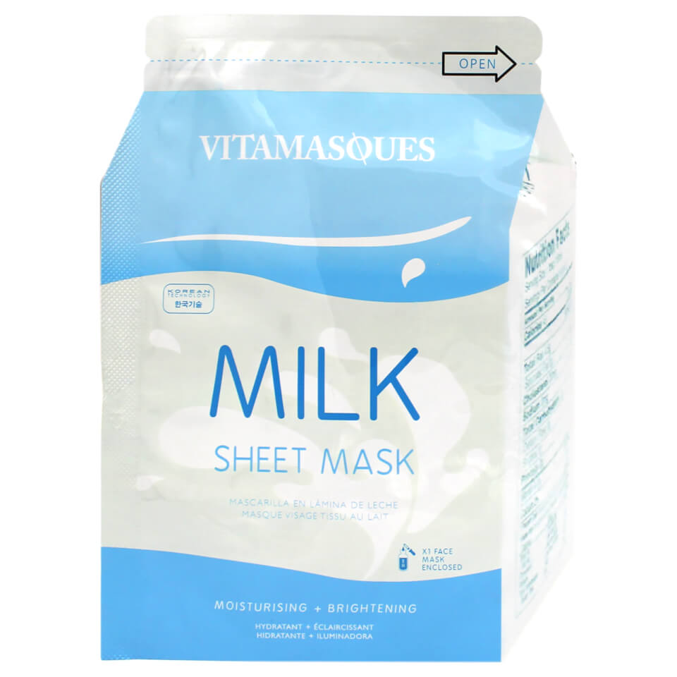 Vitamasques Milk Sheet Mask 20ml