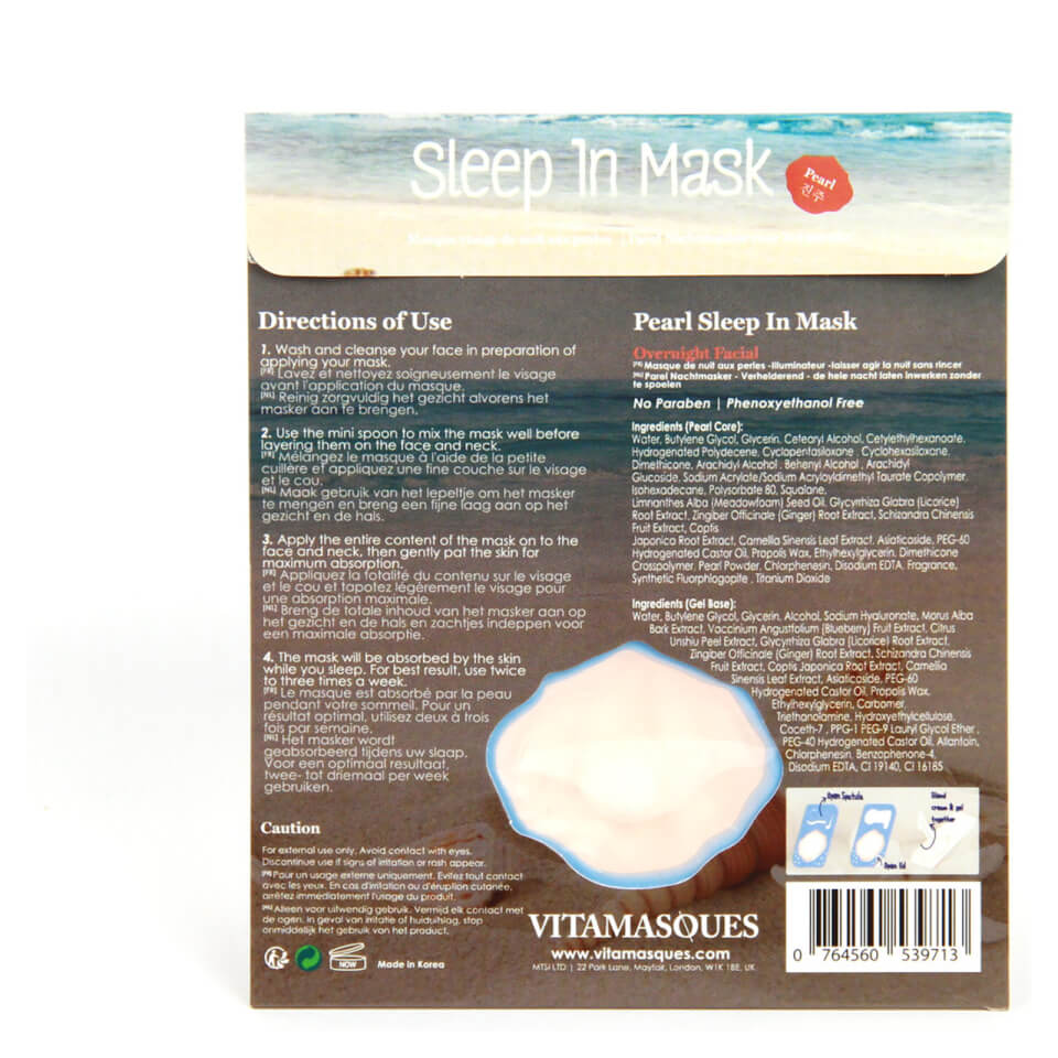 Vitamasques Pearl Sleep in Mask 4g