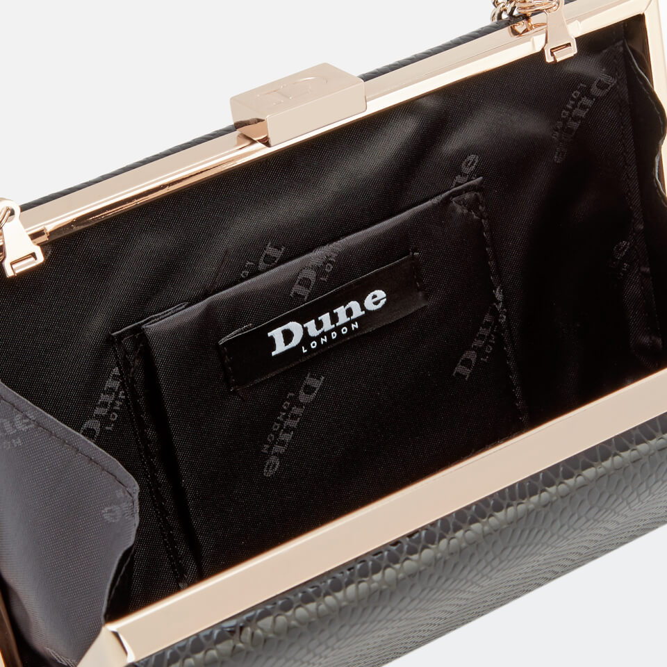 Dune Women's Bronto Box Clutch Bag - Black
