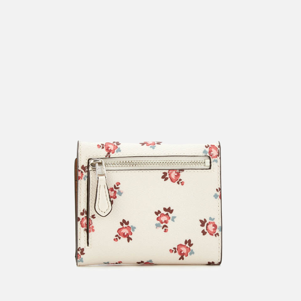 Coach Women's Small Wallet - Chalk Floral Bloom