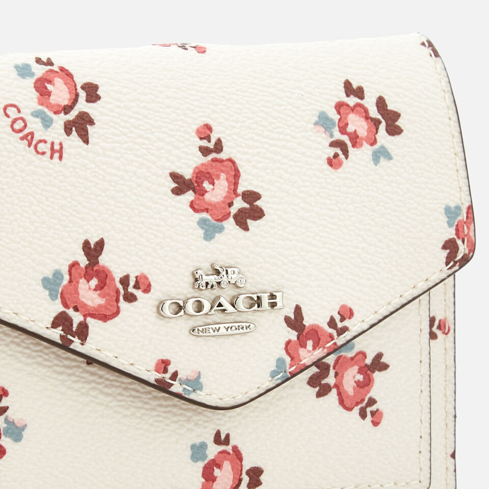 Coach Women's Small Wallet - Chalk Floral Bloom