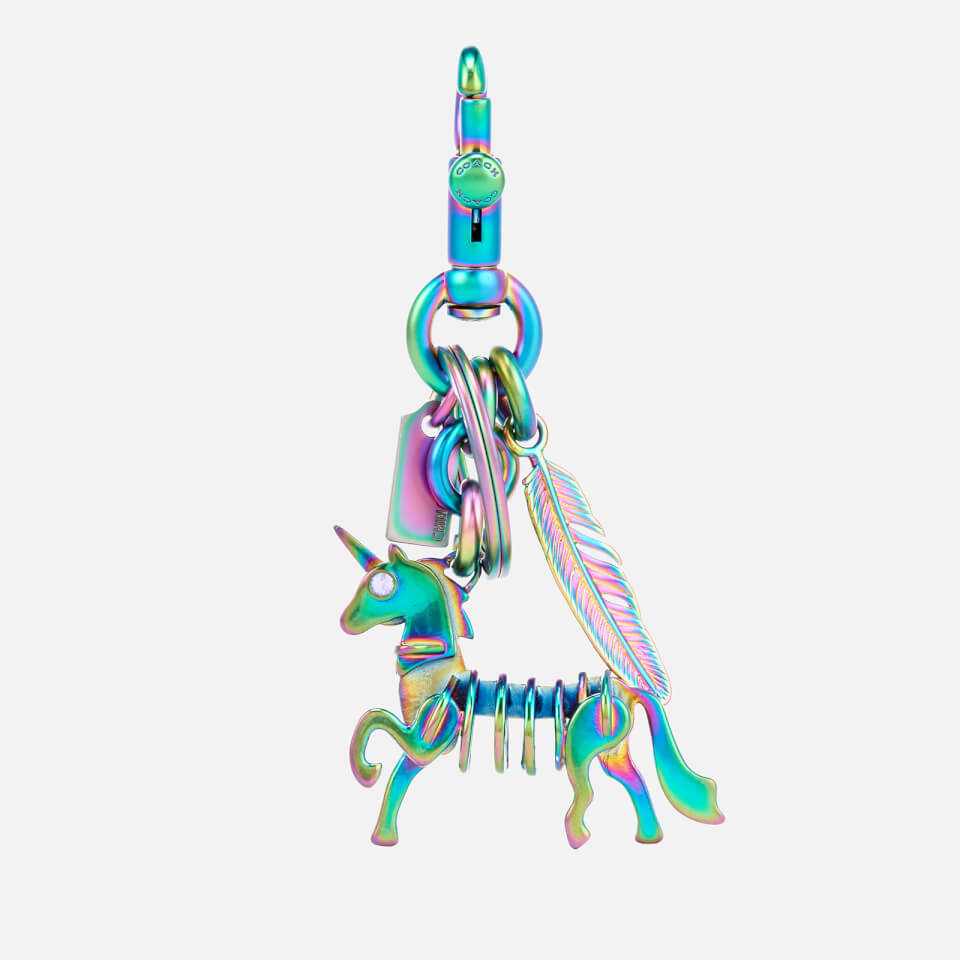 Coach Women s Skeletal Uni Bag Charm Oilslick