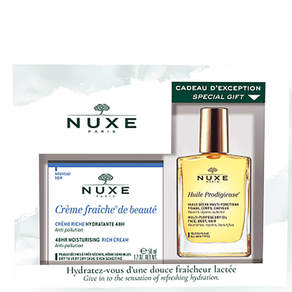 NUXE Crème Fraiche De Beaute Set (Dry Skin)