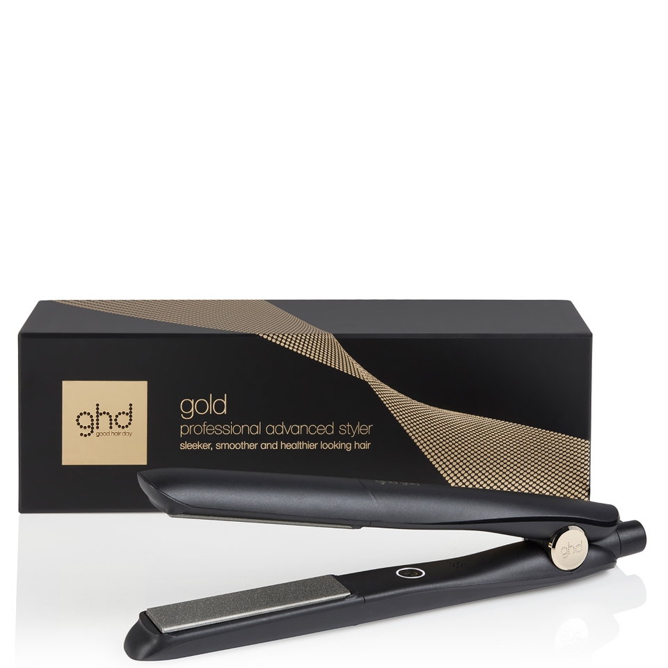 ghd Gold Hair Straightener - Black