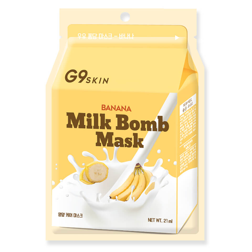 G9SKIN Milk Bomb Mask - Banana 21ml