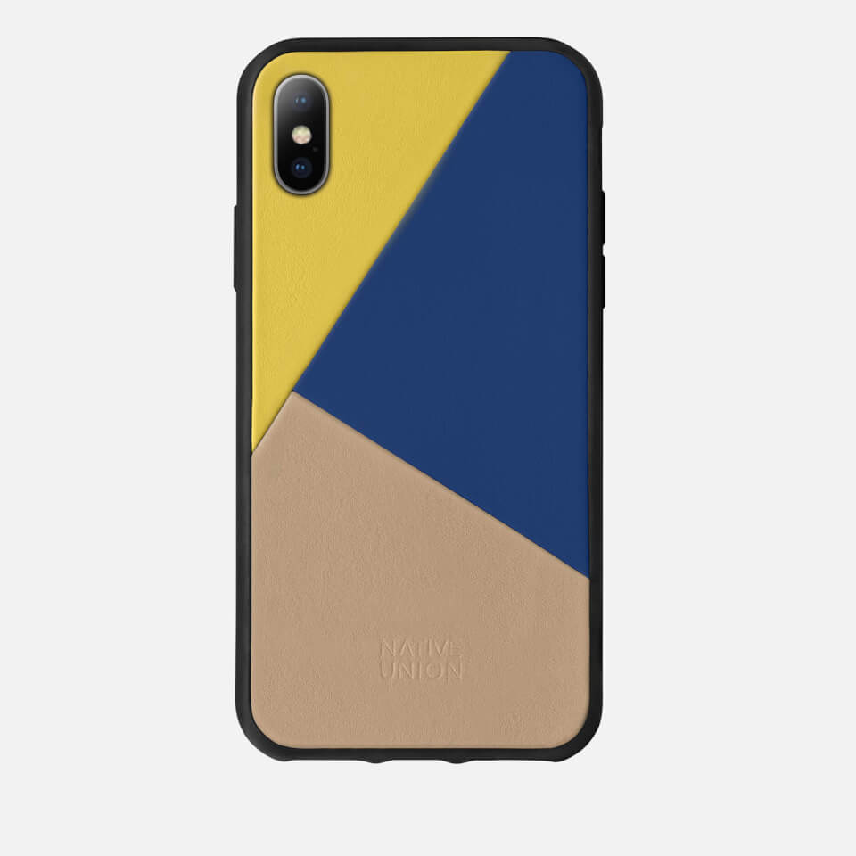 Native Union Clic Marquetry - iPhone X Case - Canary