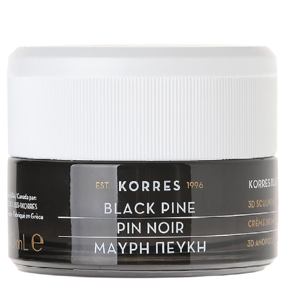 KORRES Natural 3D Black Pine Firming and Lifting Night Cream 40ml