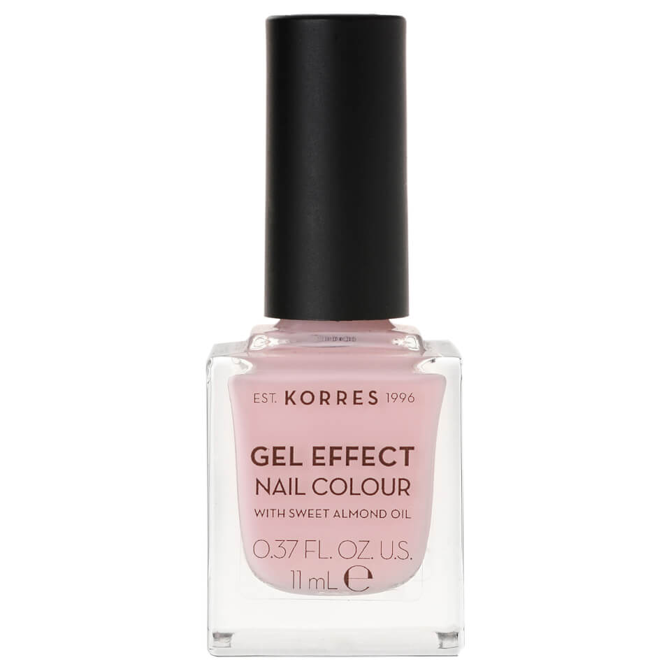 KORRES Natural Gel Effect Nail Colour - Candy Pink 11ml