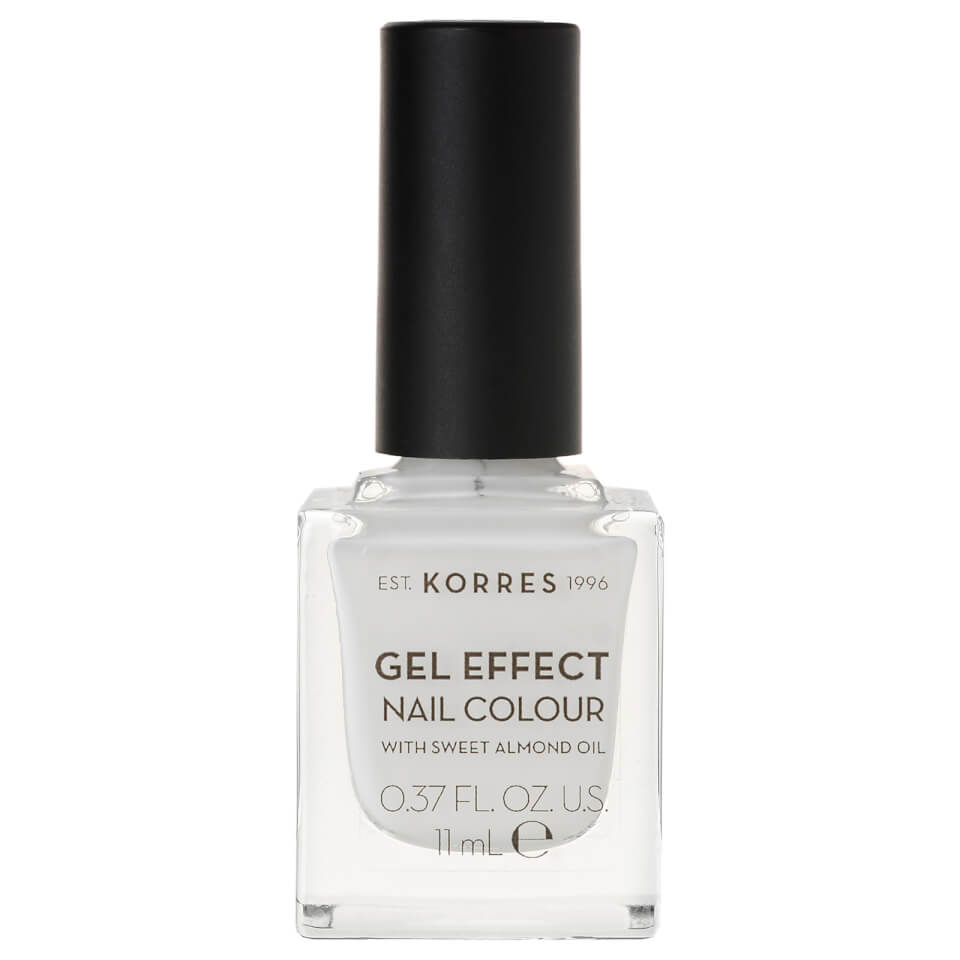 KORRES Natural Gel Effect Nail Colour - Blanc White 11ml