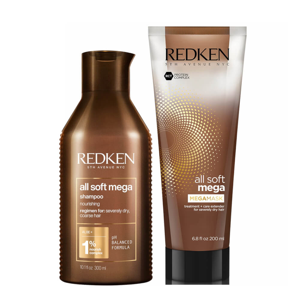 Redken All Soft Mega Shampoo and Mask Duo