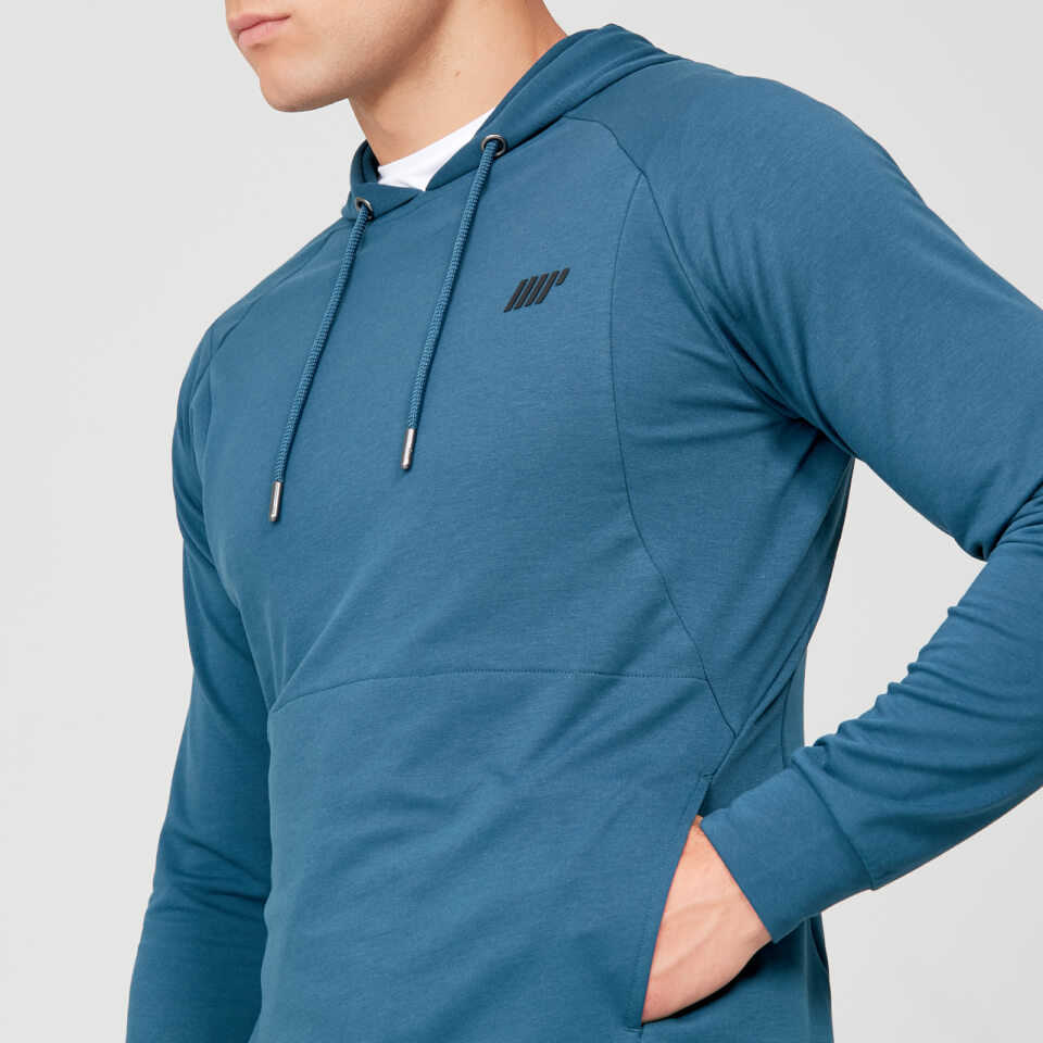 MP Men's Form Pullover Hoodie - Petrol Blue - XS