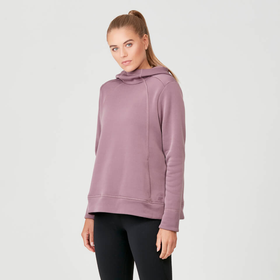Forever Warm Cape Hoodie - Mauve - XS