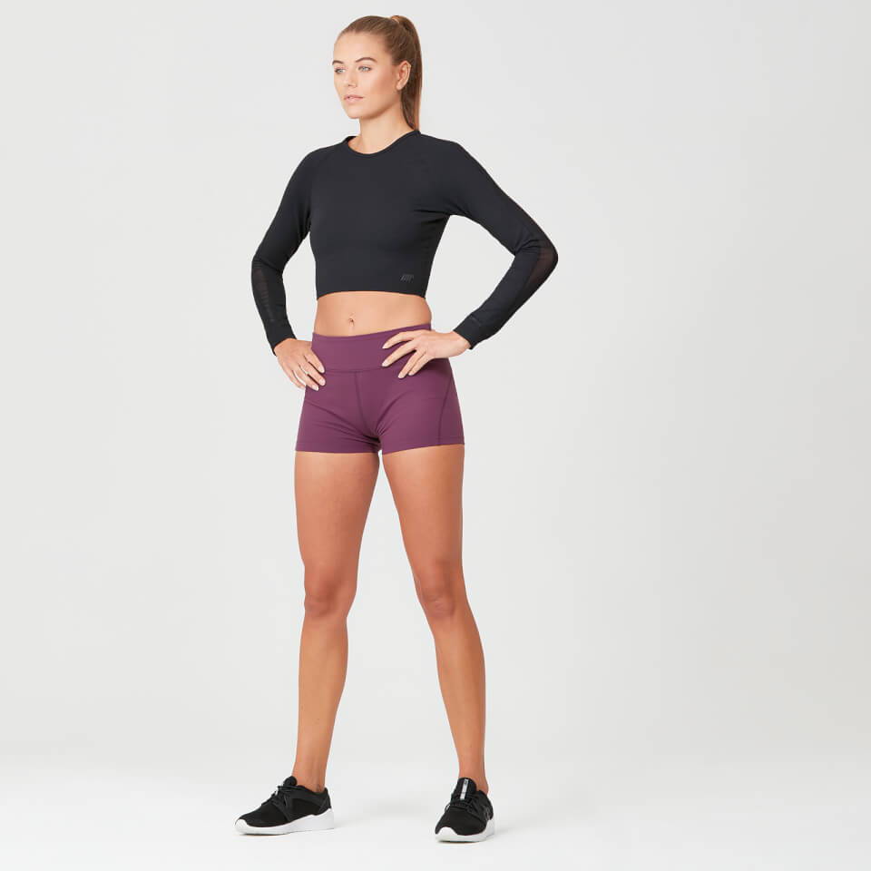 Power Shorts - Mulberry - S