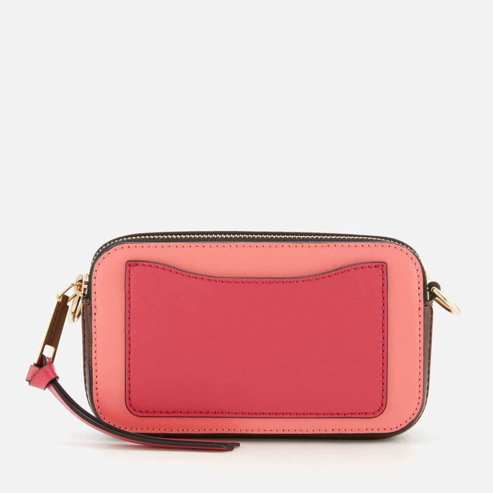 Marc Jacobs Women's The Snapshot Coated Leather Camera Bag In
