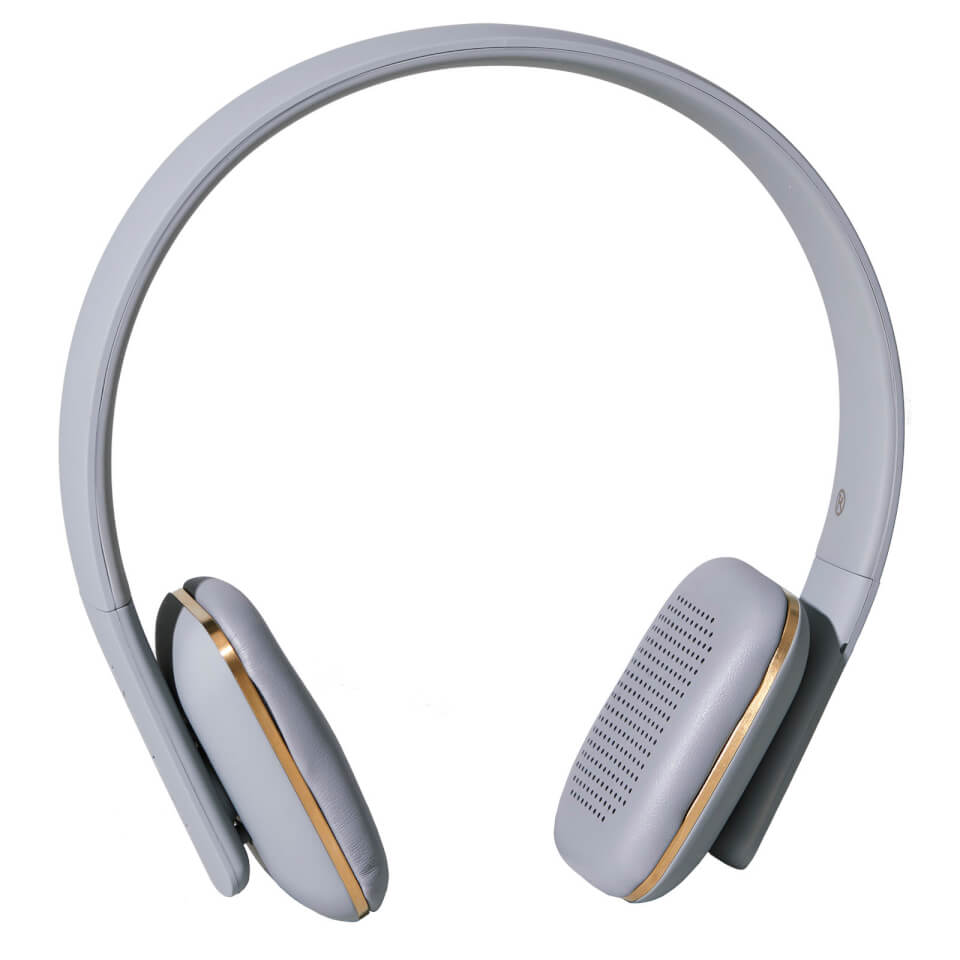 Kreafunk aHEAD Bluetooth Headphones - Cool Grey