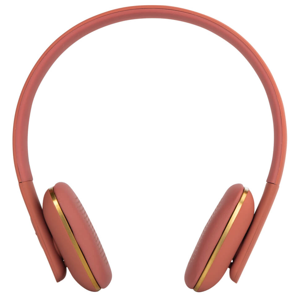 Kreafunk aHEAD Bluetooth Headphones - Soft Coral