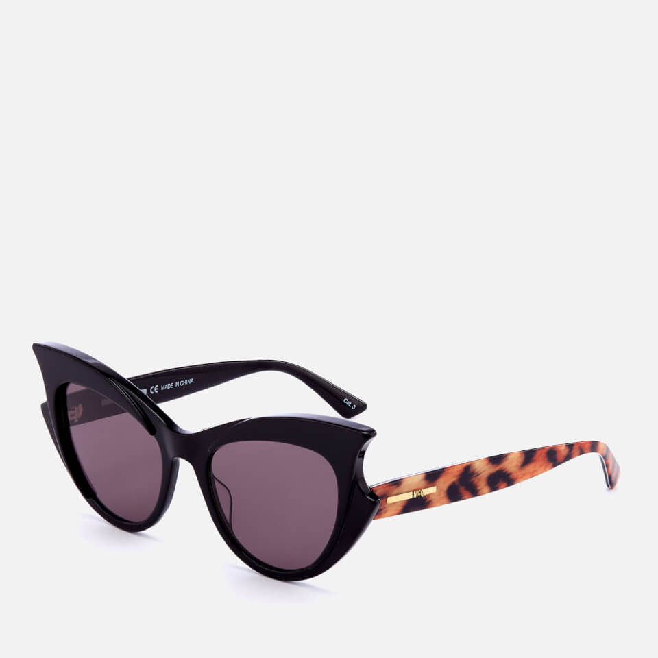 McQ Alexander McQueen Women's Oversized Sunglasses - Black/Multi