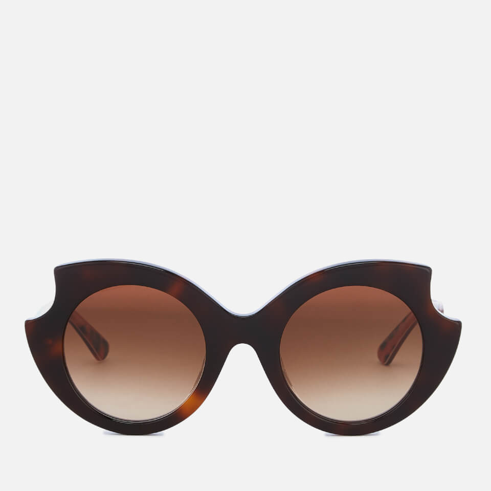 McQ Alexander McQueen Women's Oversized Sunglasses - Havana/Black