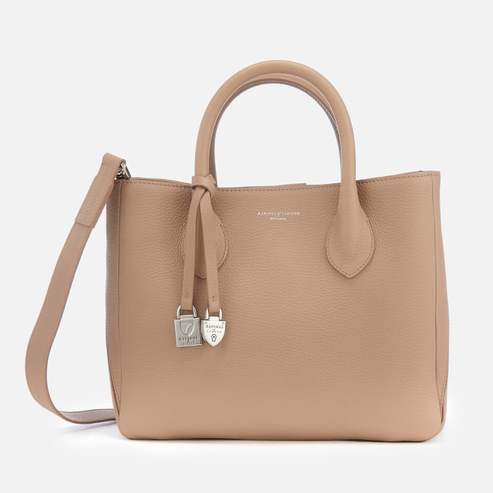 Aspinal of London Women's Small London Tote Bag - Soft Taupe