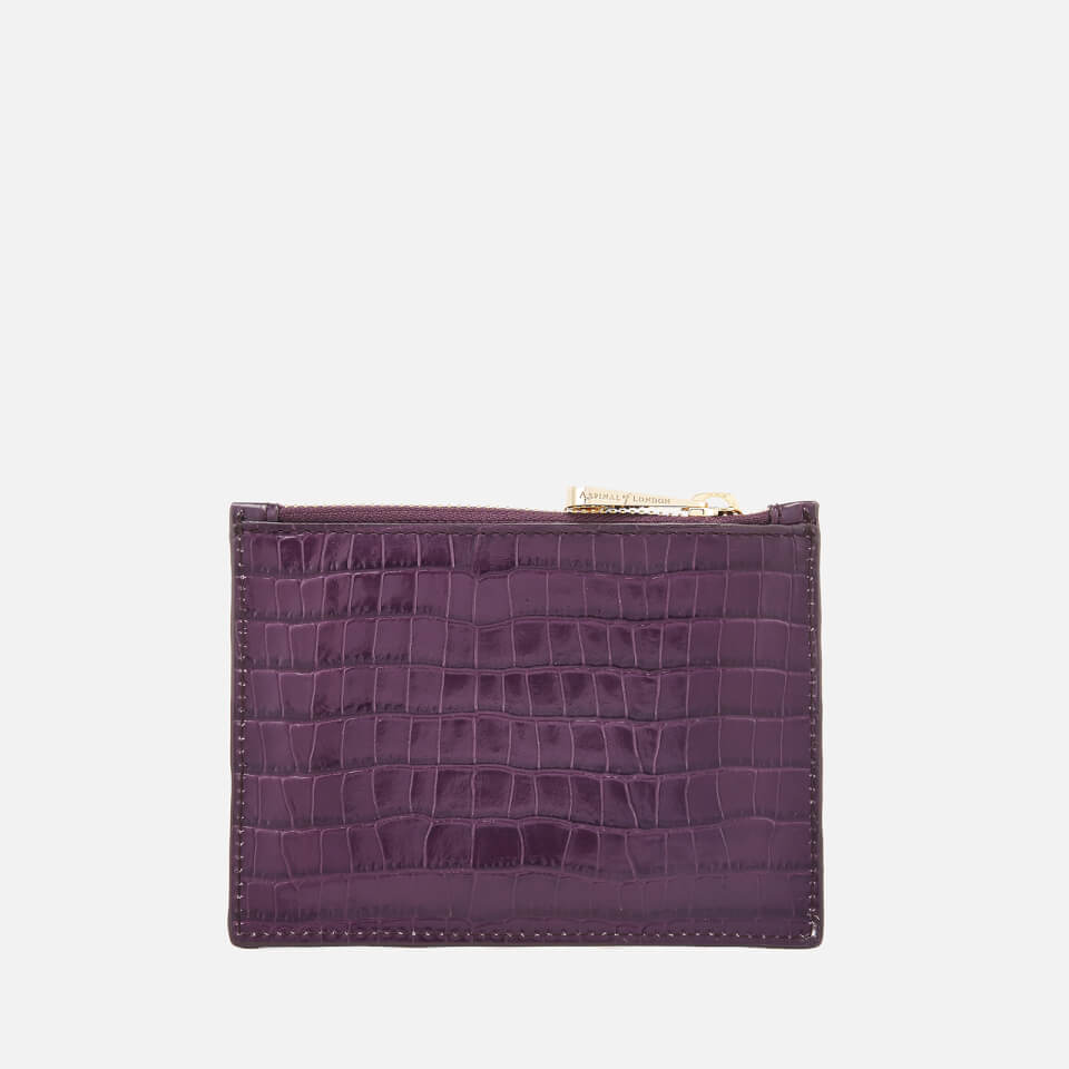 Aspinal of London Women's Essential Pouch Small - Amethyst