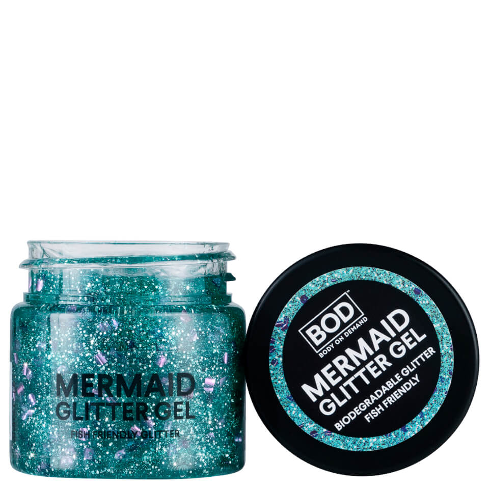 BOD Mermaid Body Glitter Gel - Blue