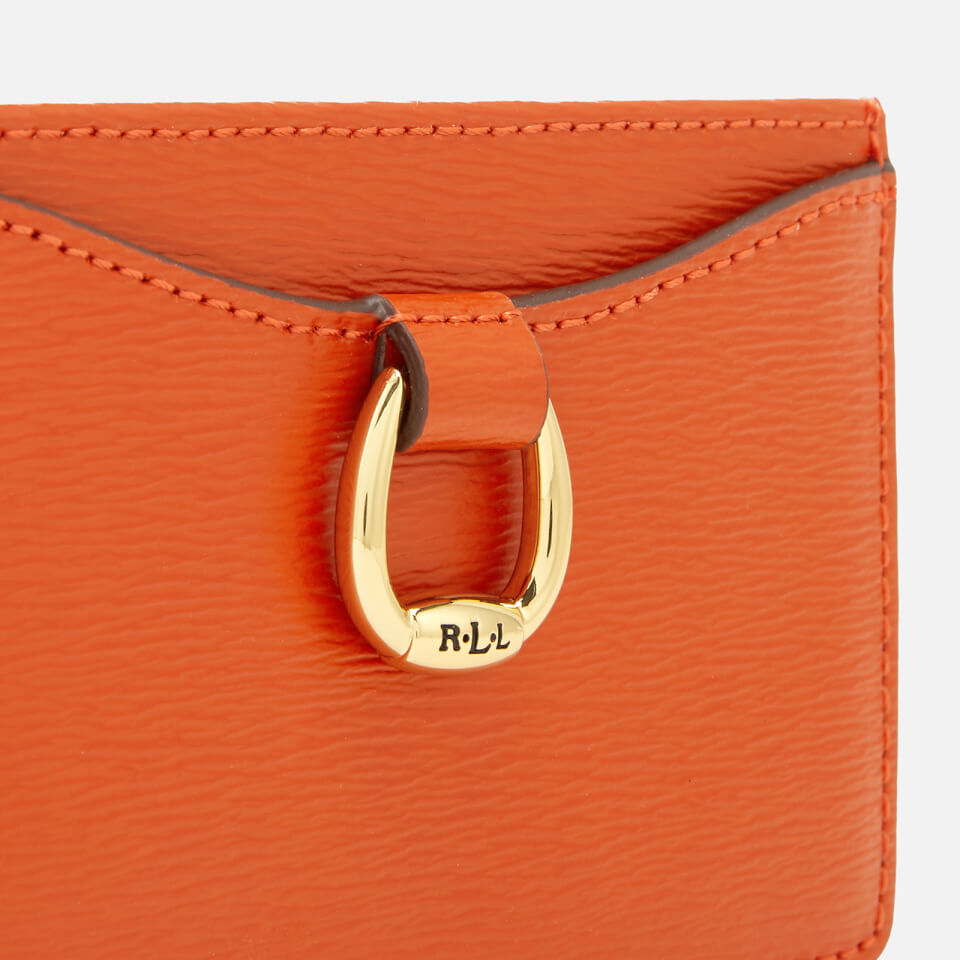 Lauren Ralph Lauren Women's Bennington Mini Card Case - Burnt Orange