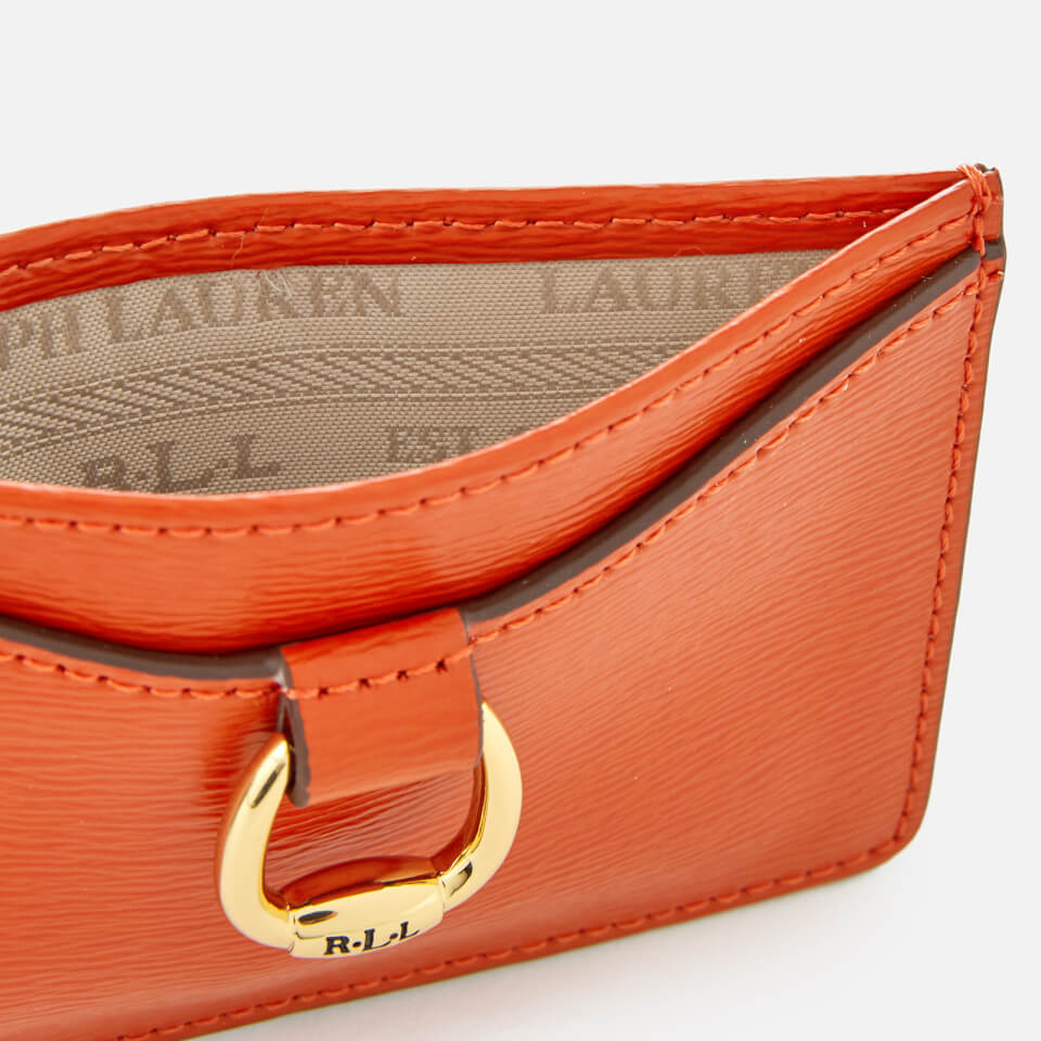 Lauren Ralph Lauren Women's Bennington Mini Card Case - Burnt Orange