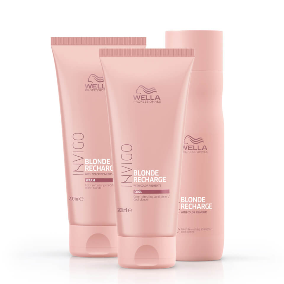 Wella Professionals Invigo Blonde Recharge Color Refreshing Shampoo 250ml
