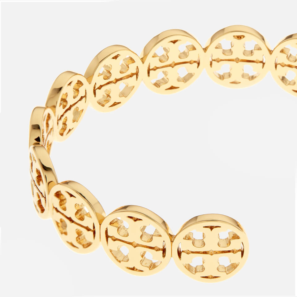 Tory Burch Women's Logo Cuff Bracelet - Gold