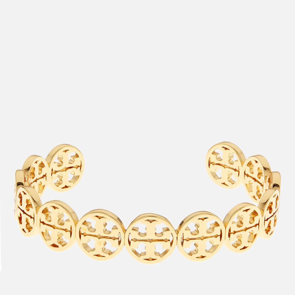Tory Burch Women's Logo Cuff Bracelet - Gold