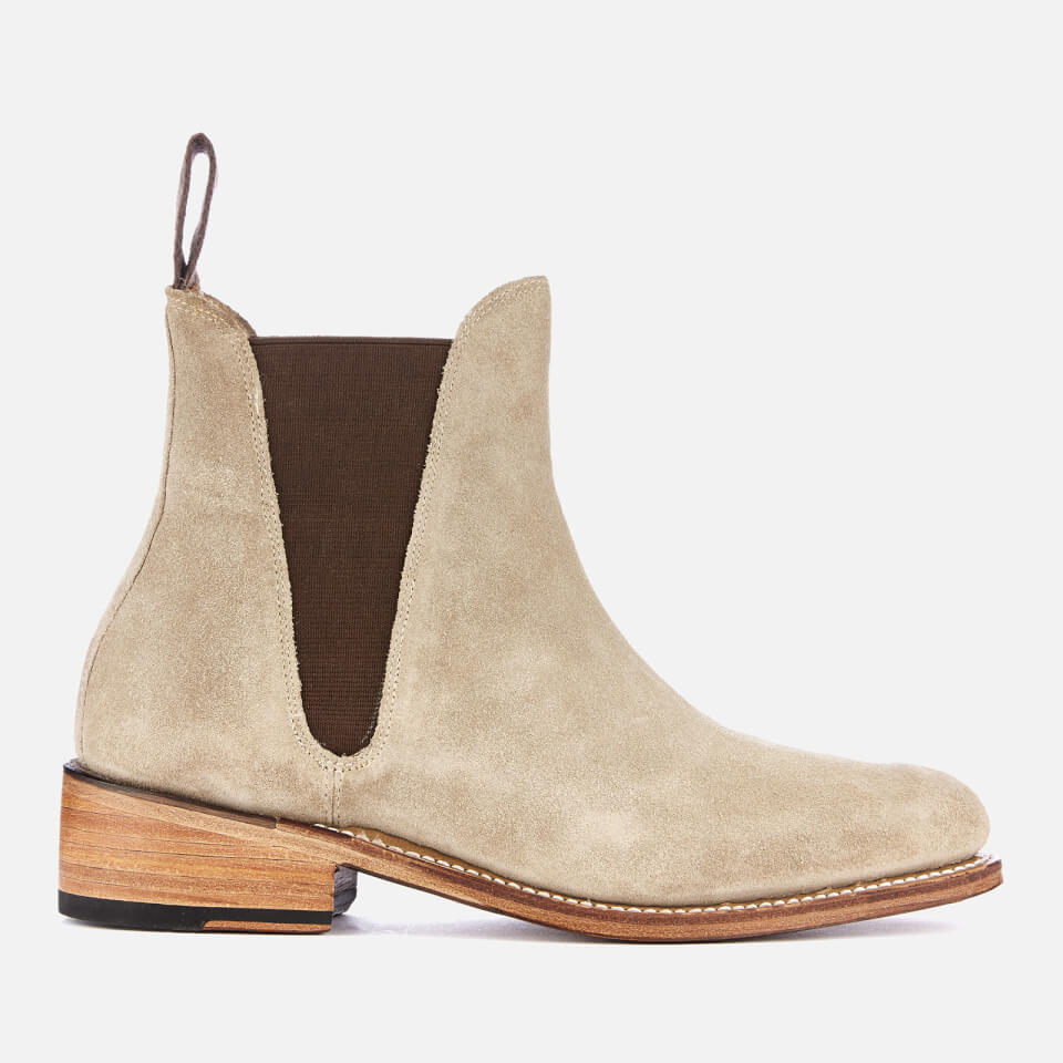 Grenson Women s Nora Suede Chelsea Boots Maple