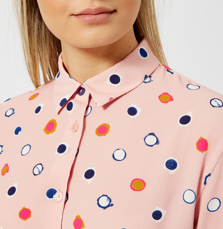 PS Paul Smith Women's Ps Happy T-Shirt - Pink - XS | Coggles